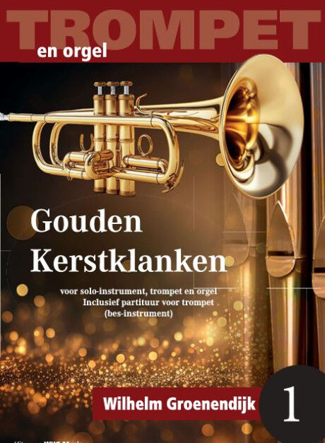 Omslag van de bladmuziek Gouden Kerstklanken